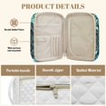 thumbnail image 5 of ZUXONGSY Turtle Hibiscus Flower Print Quilted Bible Case for Women Polynesian Print Bible Protector Large Handbag with Pen Slots Journal Case for Daily Use, 5 of 7