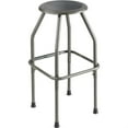 thumbnail image 2 of Diesel Industrial Stool with Stationary Seat 30" Seat Height, Supports up to 250 lbs., Pewter Seat/Pewter Back, Pewter Base, 2 of 2