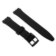thumbnail image 4 of 17mm Silicone Rubber Watch Strap Band Waterproof Watchbands Black, 4 of 6
