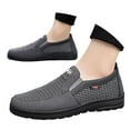 thumbnail image 3 of Men's Fashion Mesh Solid Color Sneakers Comfortable Running Shoes Men'S Athletic Shoes, 3 of 7