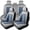 Gray & Black, variant on for Ford Taurus 2014 Car Seat Cover, Premium Leather Full Set of 5 Seats Anti-Slip Backing Protect and Upgrade Seats, Black Car Seat Covers, Pet Car Seat Covers