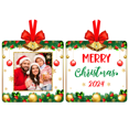 thumbnail image 2 of WaaHome 2024 Picture Frame Christmas Ornaments,Family Picture Frame Ornament for Christmas Tree Decorations,Personalized Christmas Photo Frame Ornament Christmas Keepsake Gifts, 2 of 8