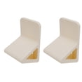 thumbnail image 1 of Shower Foot Rest, 2 Pcs Shower Foot Rest Foot Stool Shower Shaving Foot Rest with Anti Slip Shower Foot Pedal Holder for Shaving Legs No Drill Wall Mounted Triangular, 1 of 7