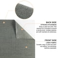 thumbnail image 4 of Uxcell Fabric Repair Patch 7.8"x11.8" Fine Linen Self Adhesive Patch for Sofa Clothing Cushion Pillow, Grey Green, 4 of 6