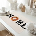 thumbnail image 5 of Thanksgiving Fall Placemats Set of 6 Pumpkin Maple Leaf HOME Heat Insulated Linen Place Mats, Washable Stain-Proof Table Mats for Dining Tables Holiday Decor 13x19inch, 5 of 9