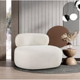 thumbnail image 2 of Meridian Furniture Venti Cream Boucle Fabric Chair, 2 of 20