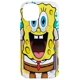 thumbnail image 1 of Funda para iPhone 14 de Bob Esponja con Salpicaduras de Pintura, 1 of 3