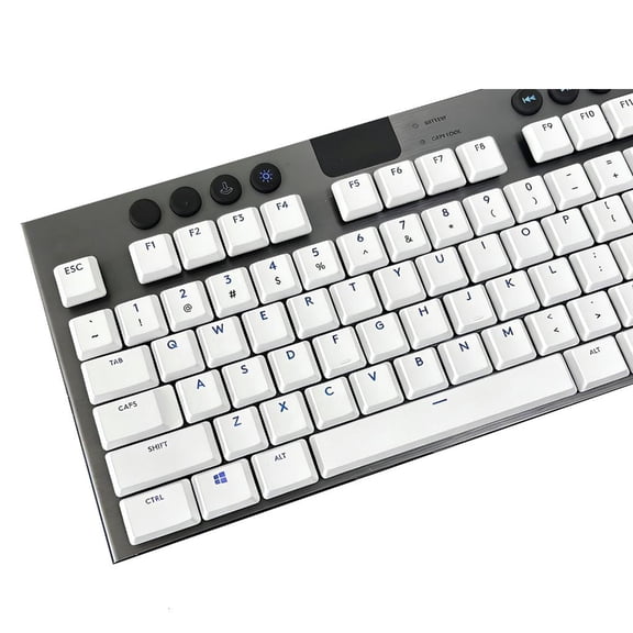 Lerpwige 109Keys Ergonomic Textured Keycaps Easy Installation for G915/G913/G815/G813 Gaming Keyboards