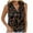 Brown, variant on Lolmot Going Out Tops for Women Trendy Vintage Graphic Printed V-Neck Sleeveless Tank Tops Summer Basic Relaxed Fit Vest Tees