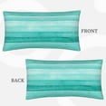 thumbnail image 3 of Bingfone Teal Turquoise Printed Pillowcase 20x36 inches - Standard Pillow Cases with Envelope Closure,Gifts for Women Men, 3 of 9