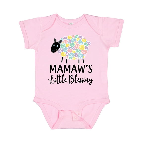 Inktastic Mamaw for Grandchild Girls Girls Baby Bodysuit