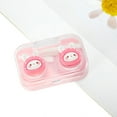thumbnail image 5 of Unique Bargains 1 Set Contact Lens Case Contact Lens Container Contact Lens Carrier Bunny Pattern 2.68"x1.77"x1.1" Pink, 5 of 5
