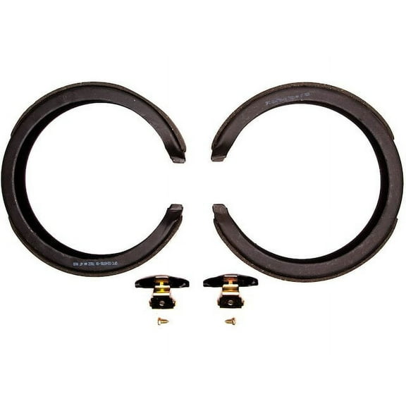 Rear Parking Brake Shoe Set - Compatible with 2002 - 2014 Cadillac Escalade 2003 2004 2005 2006 2007 2008 2009 2010 2011 2012 2013