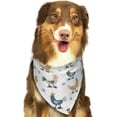 thumbnail image 6 of Naloa Farm Roosters Dog Bandanas 1PC Washable Triangle Dog Scarfs Premium Durable Fabric, for Small Medium Large Dogs and Cats, 6 of 6