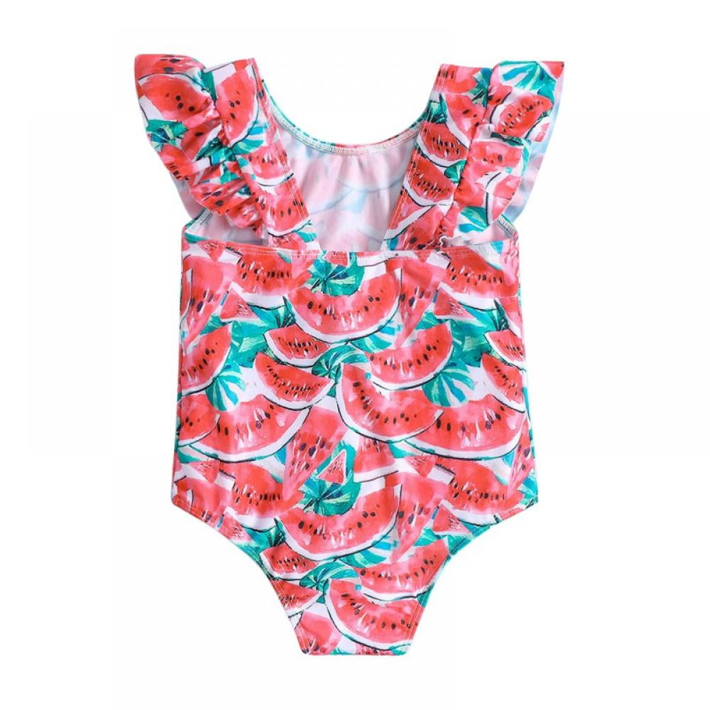 BULLPIANO Baby Girl Bikini Baby Girls' Swimwear Beach Swimsuit Ruffles