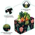 thumbnail image 3 of Christmas Reusable Foldable Laundry Basket Large Capacity Oxford Cloth Grocery Bags Collapsible Bucket Shopping Bag, 3 of 7