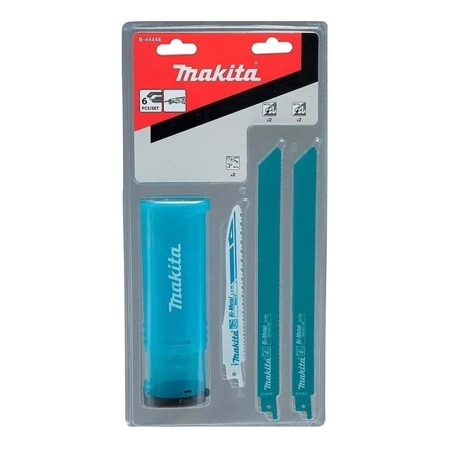 Juego De 6 Seguetas Sierra Sable Metal B-44448 Makita Makita B-44448