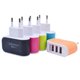 thumbnail image 3 of Cargador USB Candy de 3 puertos, cargador de teléfono móvil luminoso, cargador USB inteligente de 5 V y 2 A, 3 of 4