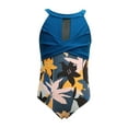 thumbnail image 5 of Coduop Kids Baby Girl One Piece Swimsuits Floral Print Swimwear Beachwear Bathing Suits, 5 of 7
