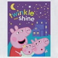 thumbnail image 2 of CafePress - Peppa Pig: Twinkle And Shine - Cute Cotton Cloth Baby Bib, Toddler Bib, 2 of 2