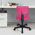 thumbnail image 2 of Homy Casa Small Comfortable Pink Office Chair With Swivel Adjustable Height for Study Playroom, 2 of 9