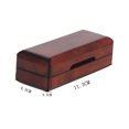 thumbnail image 3 of Solid Wood Saxophone Mouthpiece Storage Case - Single Capacity, Soft Cloth Lining, Secure Slot Design, Smooth Surface, Exquisite Craftsmanship, Red Finish, Compact Size 4.4x1.8x1.5in, 80g Lightweight, 3 of 6