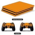 thumbnail image 4 of Dark Orange PS4/PS4 Pro/PS4 Slim Skin Sticker For Console And Controller Skins, 4 of 6
