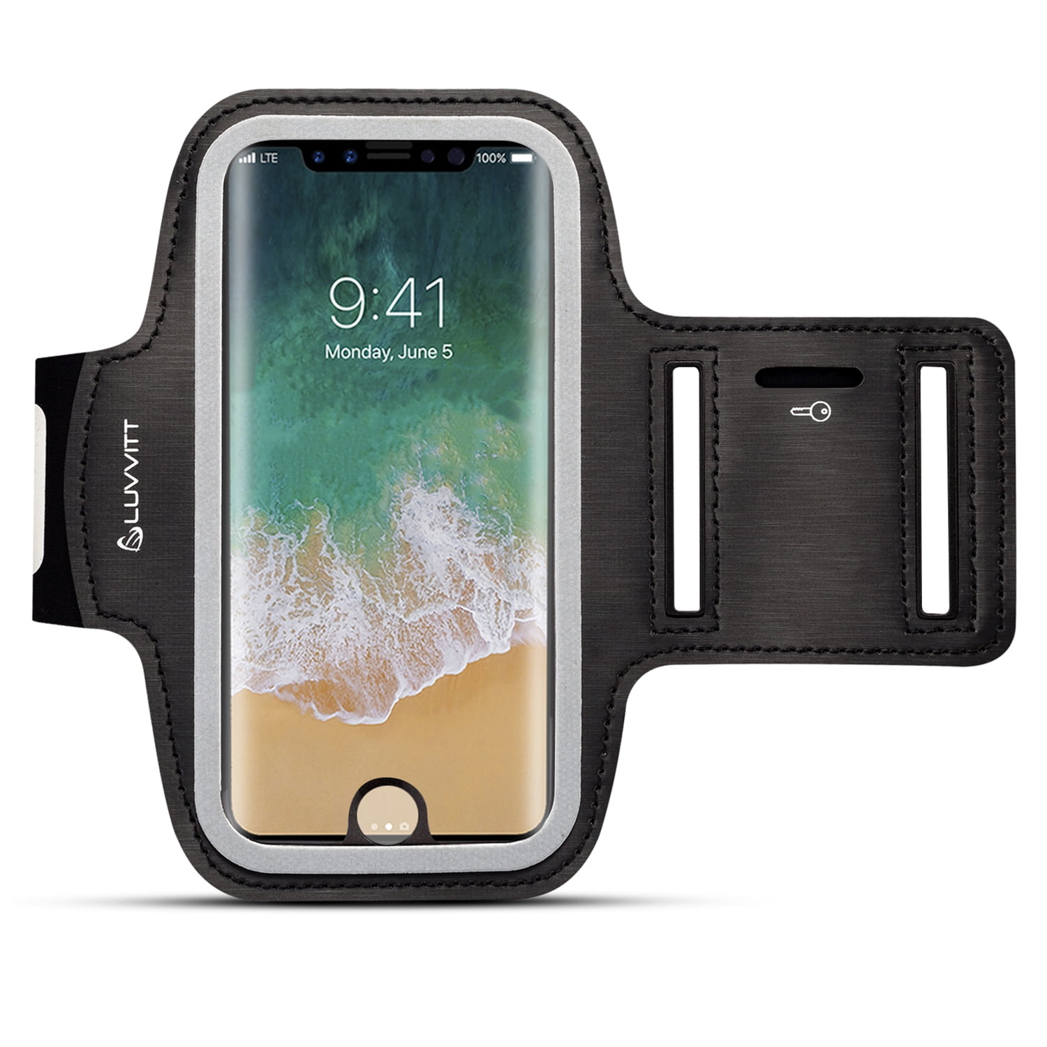 Luvvitt Armband for iPhone 8 Sport Exercise Band with Key