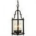 thumbnail image 2 of Artcraft AC1320BZ Manor Chandeliers 8in Oil Rubbed Bronze Metal & Glass 3-light, 2 of 5