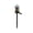 D, variant on 1pc Resin Mini House Solar Ground Stake Lamp, IP Waterproof Auto Sensor LED Landscape Light, Rustproof Outdoor Plug-In Decor Lamp For Yard Lawn Patio Villa Garden Night Identification