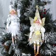thumbnail image 2 of Muñeco de Hada de las flores de 35cm, juguete colgante de árbol de Navidad, adornos colgantes de elfo, decoración de Navidad Natal, regalos de Año Nuevo, 2023, 2 of 4