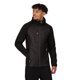 thumbnail image 3 of Regatta - Chaqueta Híbrida Navigate Acolchada para Hombre (Negro, Gris Seal), 3 of 3