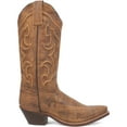 thumbnail image 3 of Laredo Womens Reva Embossed Snip Toe Cowboy  Mid Calf Boots, 3 of 9