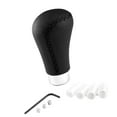 thumbnail image 3 of Gear Knob Aluminum Alloy PU Leather Modification Fit for Manual Cars Stitch, 3 of 8