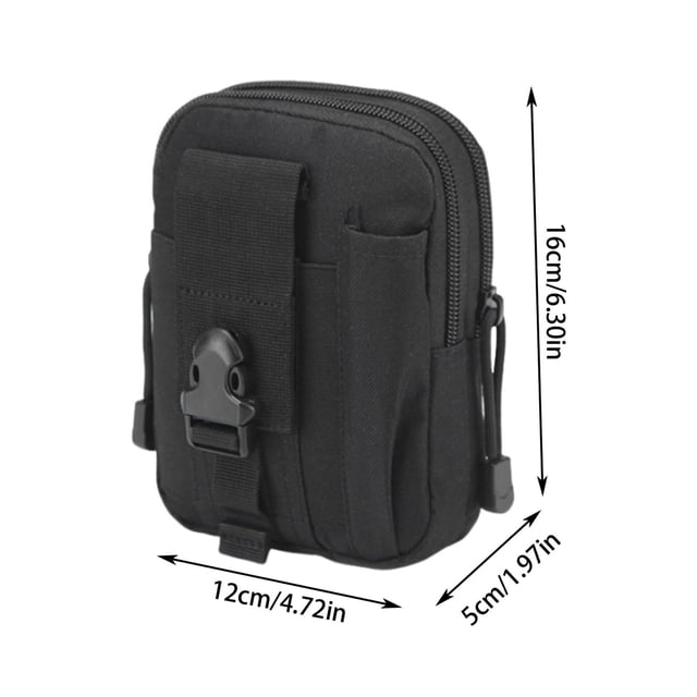 Yhmxh Riñonera táctica deportiva militar para exteriores, cinturón de estrategia deportiva, monedero, funda para teléfono móvil de 6 pulgadas, riñonera de estrategia militar para aficionados.