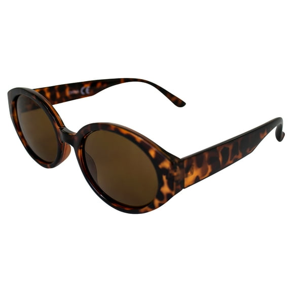 AlterImage Jackie Fashion Retro Sunglasses for Women Tortoise Frame w/ Brown Lenses