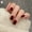 R306 wine red broken flash, variant on 24pcs Assorted New Styles Nail Stickers for Women & Girls - Easy Application, Reusable, No Mess Nail Art Decals