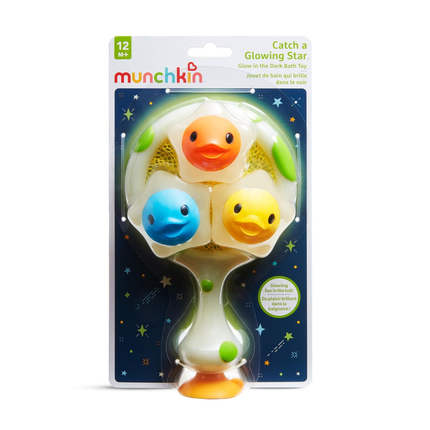 Munchkin Catch a Glowing Star™ Glow in the Dark Baby Bath Toy