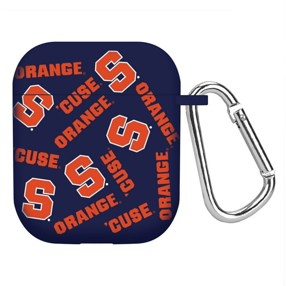 Syracuse Orange HD Case Cover Compatible with Apple AirPods Gen 1 & 2 (Random) by Affinity Bands