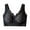 Black, variant on Daisy Bra Women's Maximum Cleavage Underwire Push Up Bra White,XL