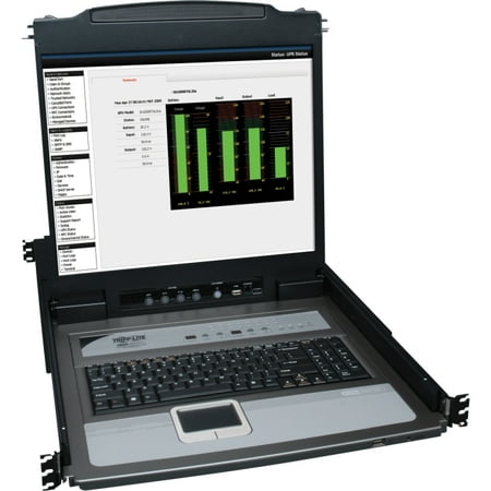 19 Inch Switch (Tripp Lite NetDirector 16-Port 1U Rack-Mount Console KVM Switch with 19