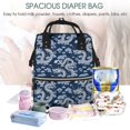 thumbnail image 4 of Defioc Dragons for Baby Diaper Bag Backpack - Baby Bag for Boys & Girls - Diaper Backpack - Large Travel Diaper Bags- Baby Registry Search & Shower Gifts, 4 of 5