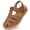 Brown, variant on Ablanczoom Flats Sandals for Women: Comfortable Dressy Womens Sandals Arch Support Wedge Summer Shoes