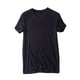thumbnail image 2 of Ceisia Men's Solid V-Neck Short Sleeve Pajama Top Soft Comfortable Sleep Loungewear Black XXL Gifts, 2 of 4