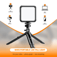 thumbnail image 4 of GANGXUN W49S Portable LED Video Light, 6500K Fill Light with 95+ CRI, Type-C Rechargeable for Photography/Live Streaming, 4 of 8