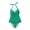 Green - jade, variant on Profile Womens Peplum Ruffle 2 Piece Tankini, Green, 32D