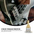 thumbnail image 3 of MasteelfCA 2 Pcs Interrupteur de Guitare 3 Voies Sélecteur en Métal Interrupteur à Bascule Accessoire de Guitare Électrique, 3 of 8