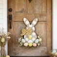 thumbnail image 4 of Dvkptbk Easter Rabbits Chick Egg Wooden Ornaments Home Decor Wooden Hanging Decorations easter decorations, 4 of 6