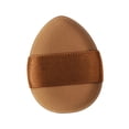 thumbnail image 1 of Soplo de triangular, con correa, herramienta de reutilizable, esponja de maquillaje para suelto Marrón Yuyangstore hojaldre triangular, 1 of 8