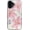 Silver, variant on Magnetic Case for iPhone 16, Cute Butterfly Pink Lily Flower Pattern for Women & Girls, Compatible with MagSafe, Glossy Hard PC Back Shockproof Cover - Black
